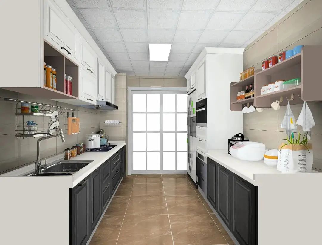 Pure White Quartz Countertops with Black Cabinets Pure White Quartz Countertops with Black Cabinets