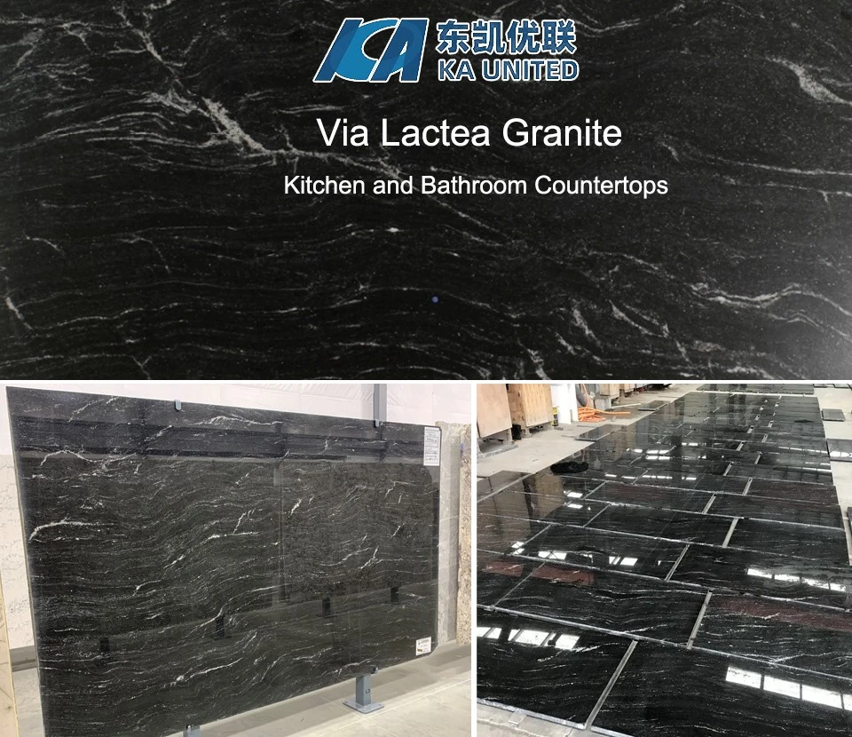 Via Lactea Black Granite