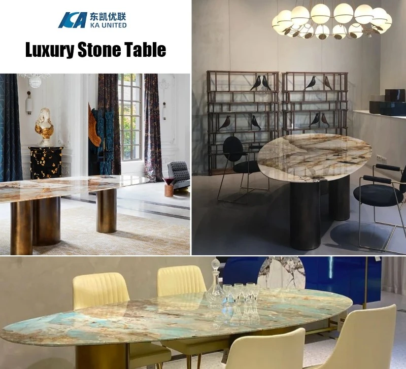 Luxury Stone Dining Tables From KA UNITED Luxury Stone Dining Tables From KA UNITED