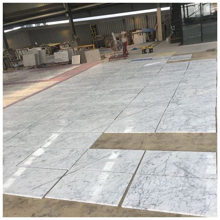 Bianco Carrara 대리석 타일