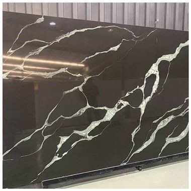 Calacatta Noir 석영 석판