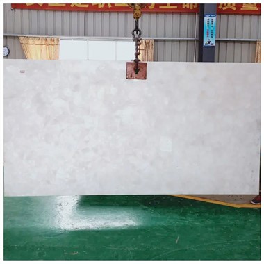 화이트 쿼츠 원석 슬라브