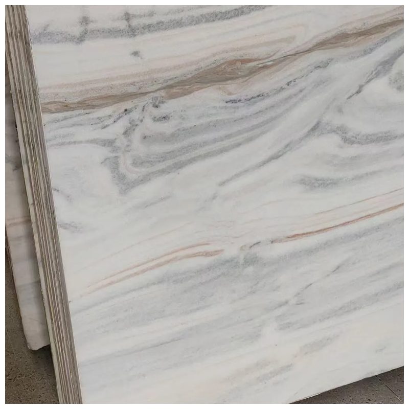 Bianco Lasa Marble Polished Slab