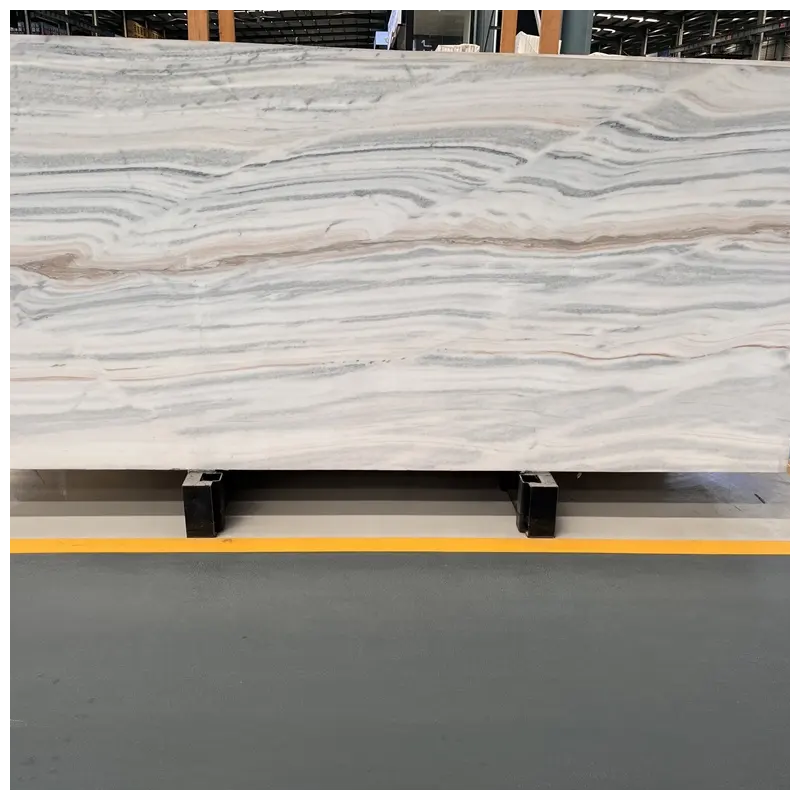 Bianco Lasa White Marble Slab