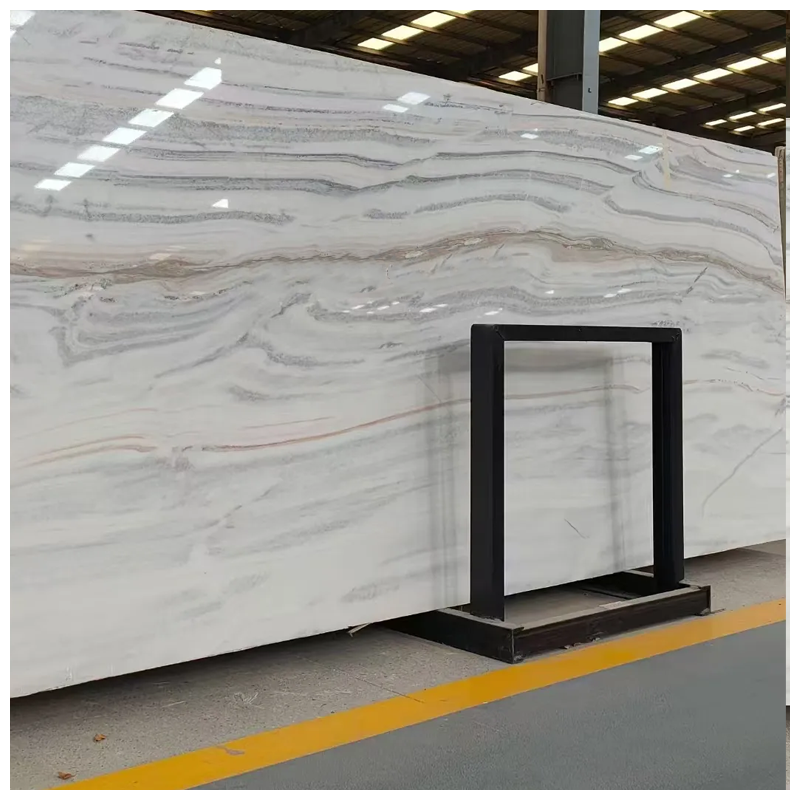 Bianco Lasa Marble Slab