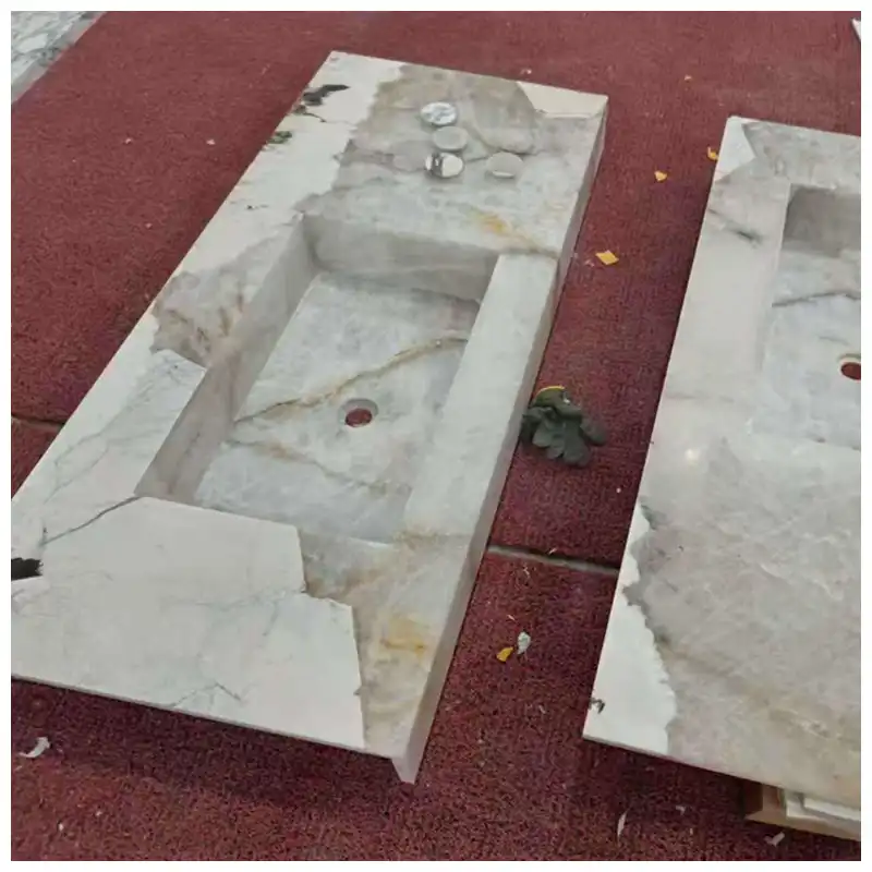 Patagonia Quartzite Integrated Vanity Sinks