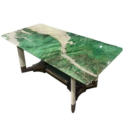 Fuchsite 수정 규암 테이블